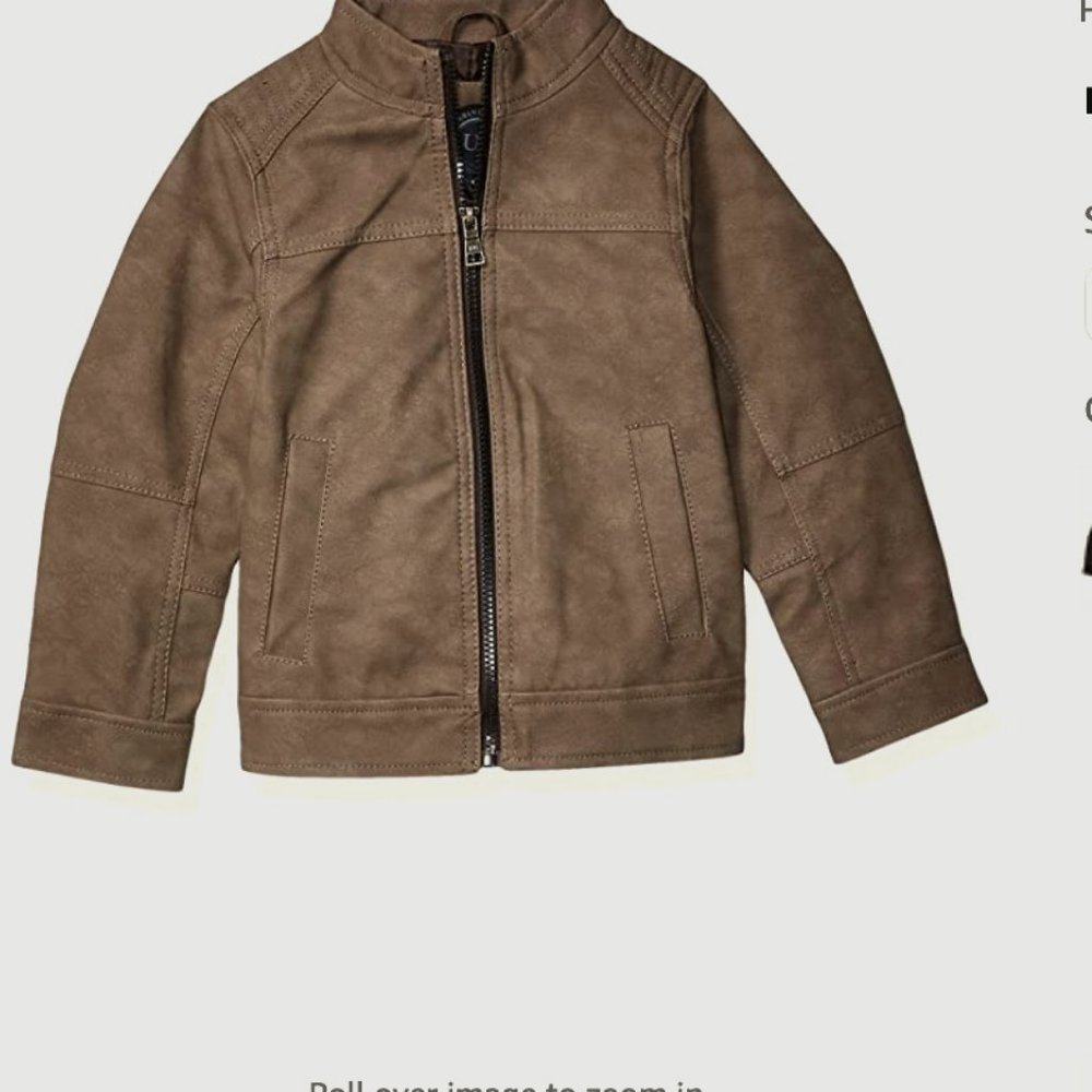URBAN REPUBLIC  Boys Suede Jacket